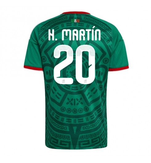 Mexiko Henry Martin #20 Domácí Dres MS 2026 Krátký Rukáv Mexiko Henry Martin #20 Domácí Dres MS 2026 Krátký Rukáv
